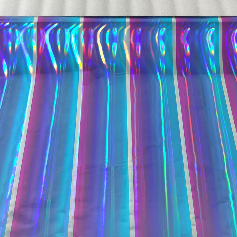 Customized gold-soft plastic paper, high-end ironing material, Electro-Aluminium Motion Gradual Gold Paper