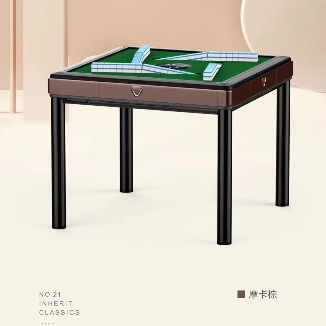 Taiwan 110 V mahjong machine table with two warm folds of Mahjongg table