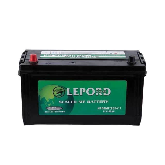 OEM customize ODM Process Production Lepord CAR Batter Car Starter Battery N100MF12V100A