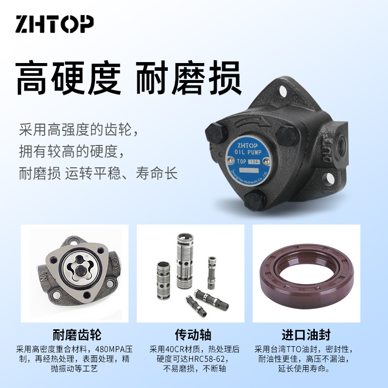 TOP-10A 11A 12A 13A pressurized triangulation pump lubricating oil pump motorized gear pump