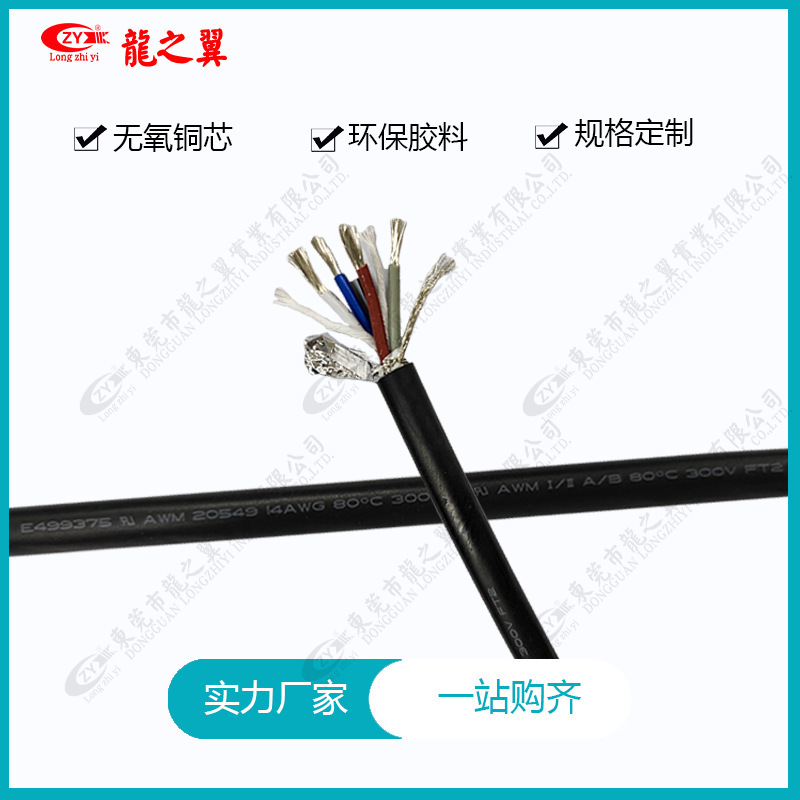 UL standard 20549 PUR/TPU/PU fire-resistant cold-resistant grinding control cable