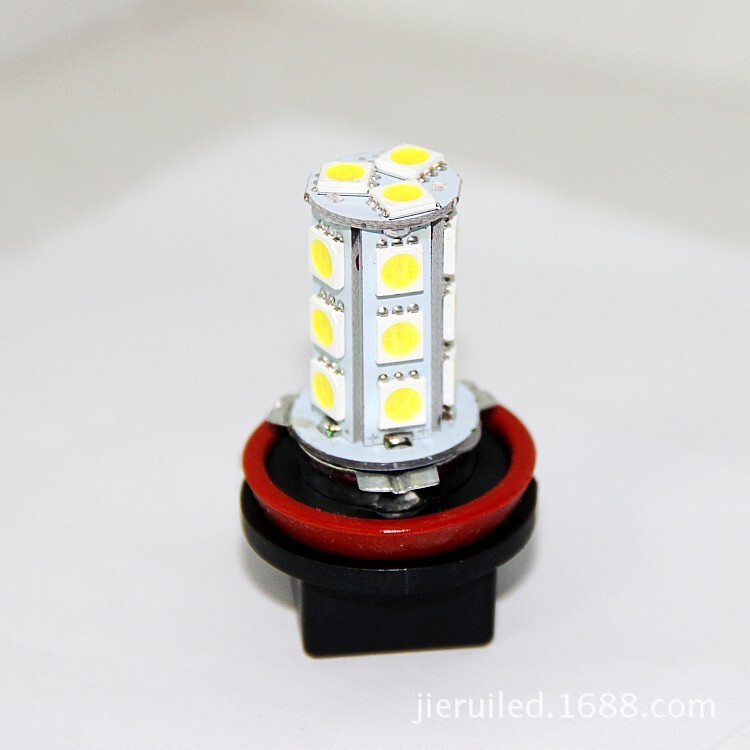 Ánh sáng đèn LED xuyên lục địa H8 H11 H1 H3 18SMD bóng đèn LED