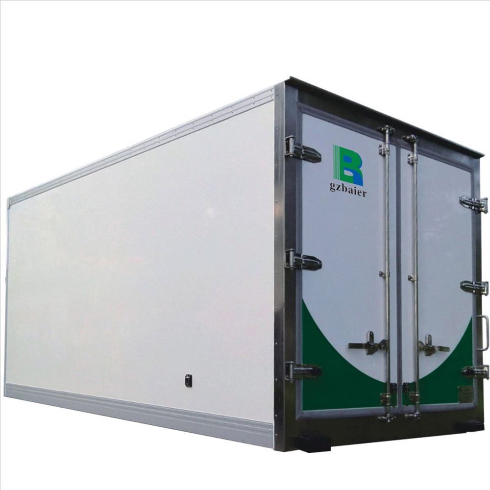 Refrigerated van mobile pre-cooled car maintenance and cooling heating systems