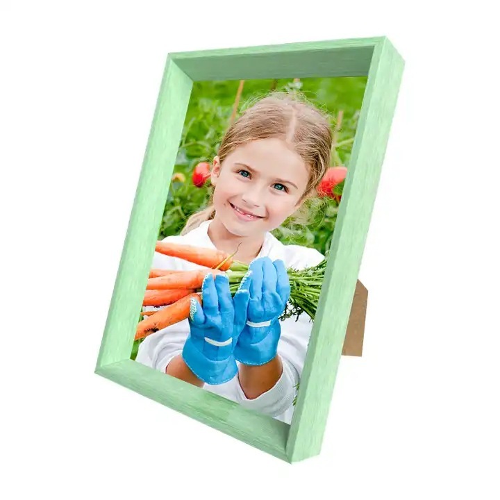 Photo frame paper and high display of photo desktop displays a 3D calligraphy frame square frame