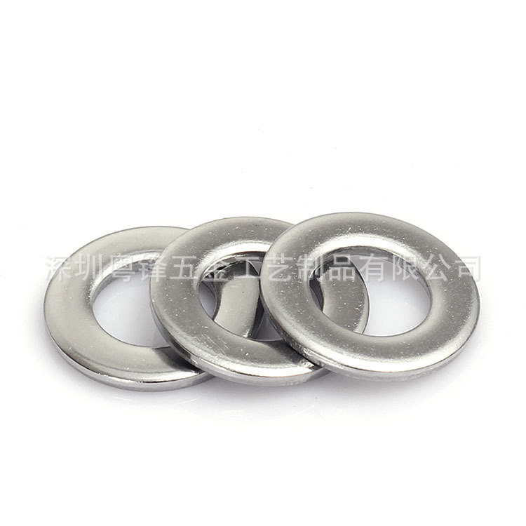 We'll deliver 304 stainless steel mats, DIN125 gaskets.