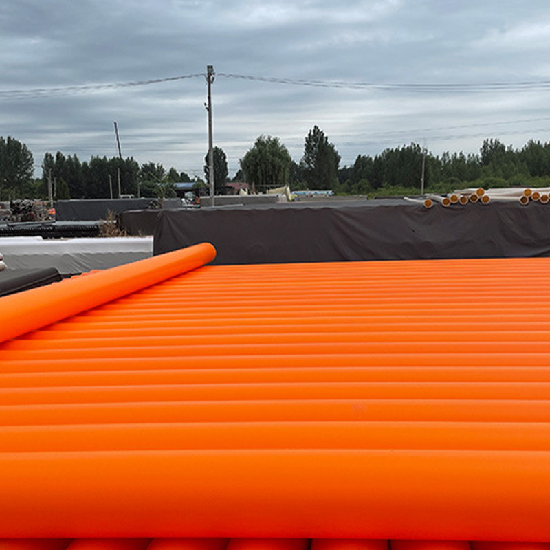 The plant sells ground-based MPP power pipes, tow caps, MPP polypropylene power pipes, roadlight cables.