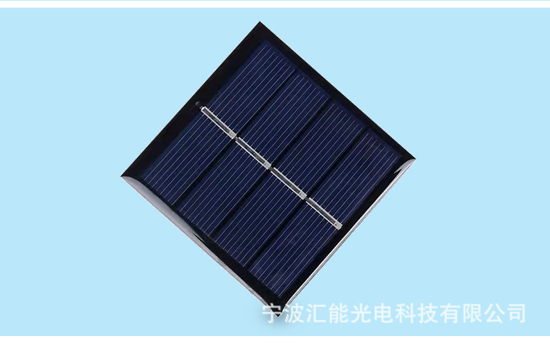 0.5 WW solar panel single-crystal solar panel 2V solar drip PV 60*60ce