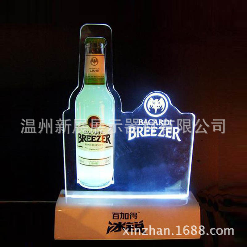 LED 조명 한국어 T 유형 카드, LED 제품 전시, 표본에 주문을 받아서 만드는