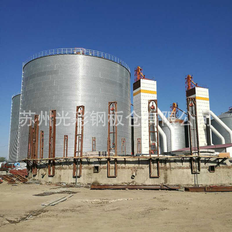 Plant supplies oil and steel storage tanks, cone-based steel storage tanks, corn grain storage tanks,