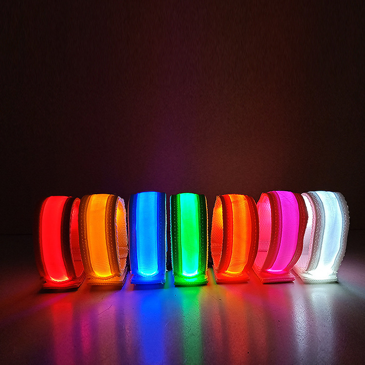 U.S.B. sạc đèn LED với vòng tay tối chất xơ, các dụng cụ ngoài trời.