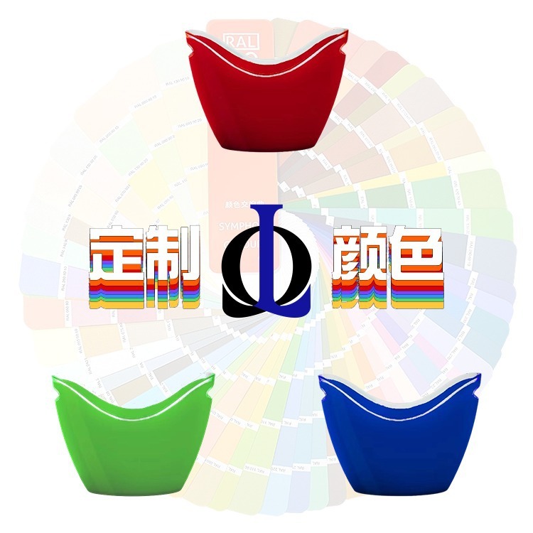 4L/8L双层塑料啤酒饮料冰桶 透明冰块桶 清爽简约冰块透明冰桶