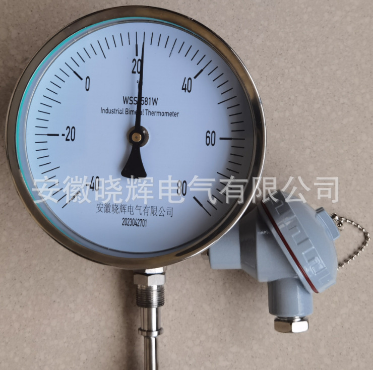 WS-581W with PT100 Thermal Resister Temperator 4-20mA 20.000-direction core dual metal