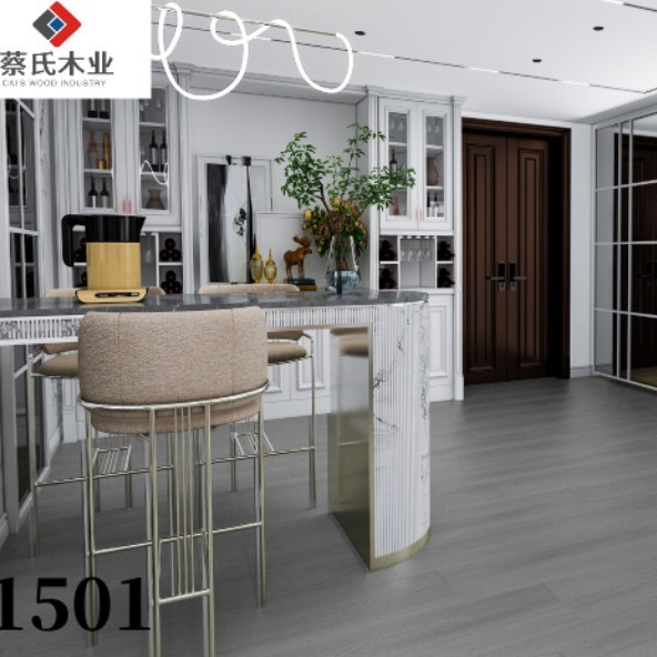 A new three-storey solid-wood composite floor, 15mmE1, environmentally resistant to grinding waterproof-wood floor floors, is sold directly to the domestic heating plant.