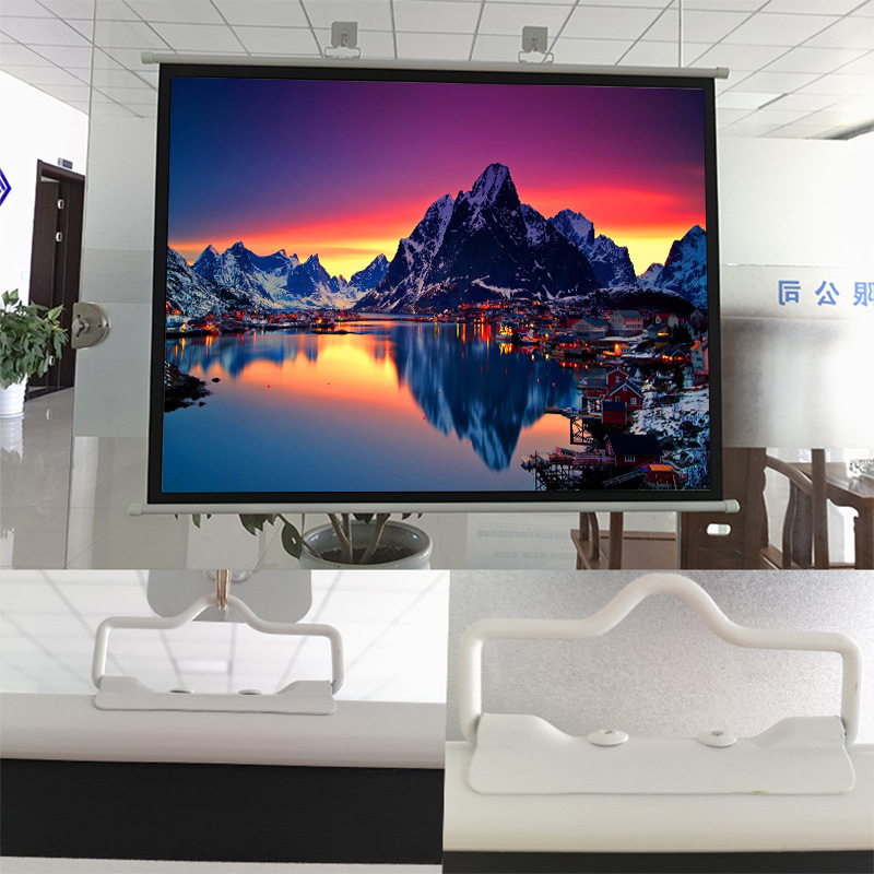 Máy chiếu đã được bán trực tiếp, tổng kết là 80 inch 16:9.