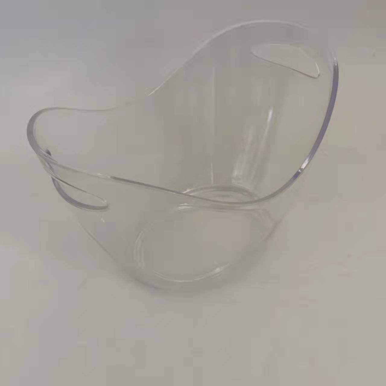 塑料元寶冰桶亞克力 4L,8L,12L冰桶 透明雙色PC，PS，PP冰桶