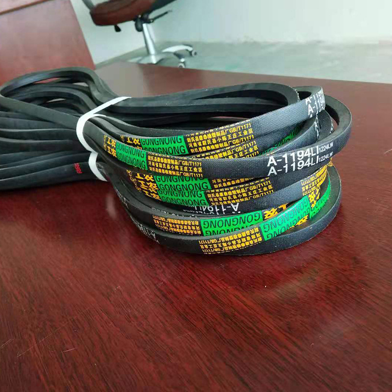 Type A triangular polyurethane hard-lined rubber belt industrial belt belts food mechanical transfer belts