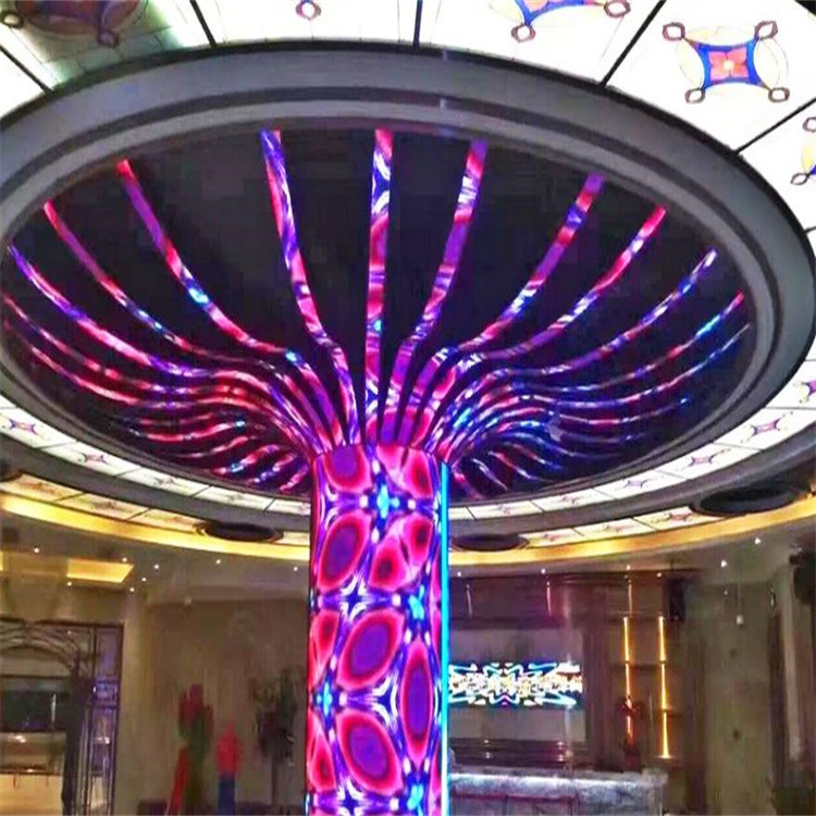 Full colour LED screens, soft-screens, soft screens, alien, round screens.