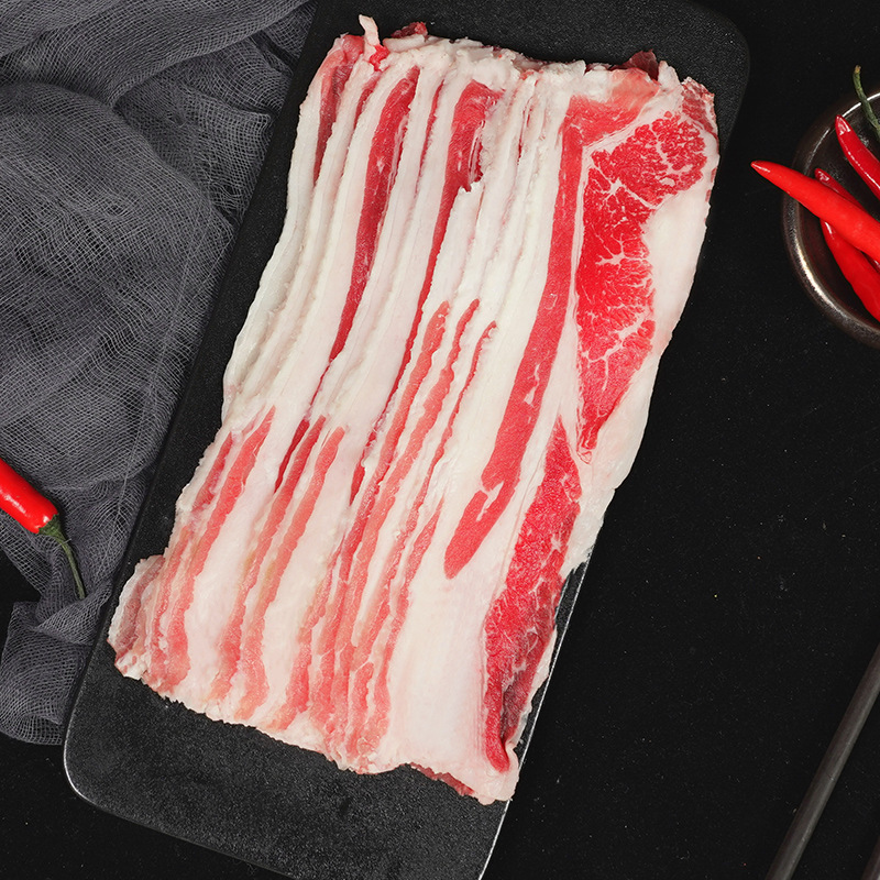 100 g của con bò mập chip / túi nhập vào ngực và rang chảo cho các bánh cuộn không thịt bò mới thương mại