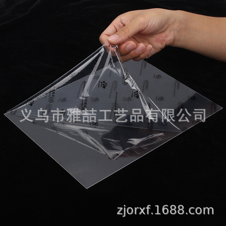 Direct marketing of translucent organic glass ps and macly frame decorated plastics