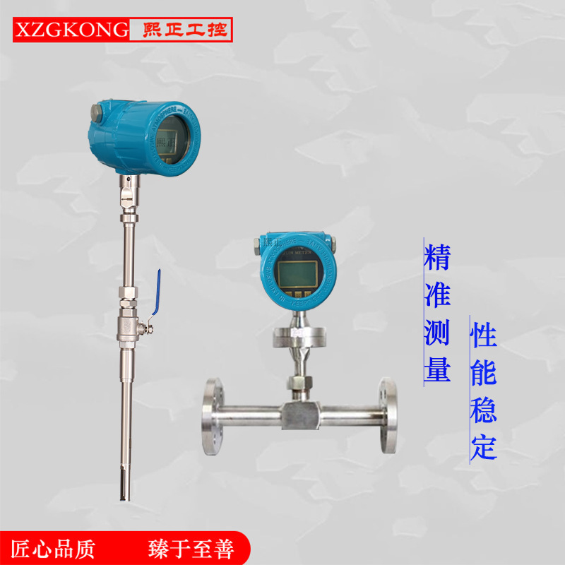 Pipeline gas measurement-air flow meter-inserted flow meter smart thermal gas mass meter