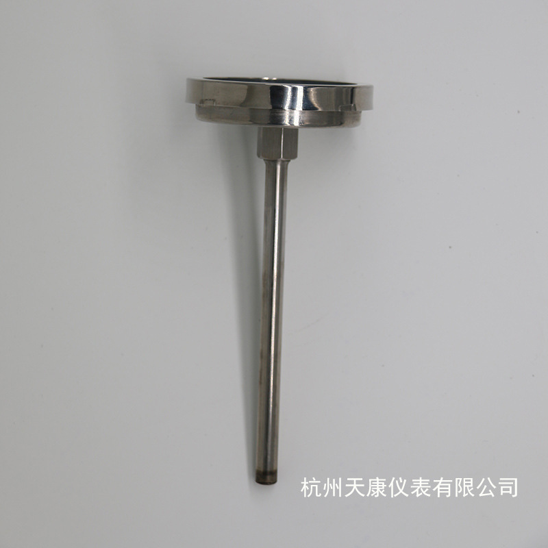 Whole stainless steel axle wsss double metal thermometer industrial thermometers wholesalers