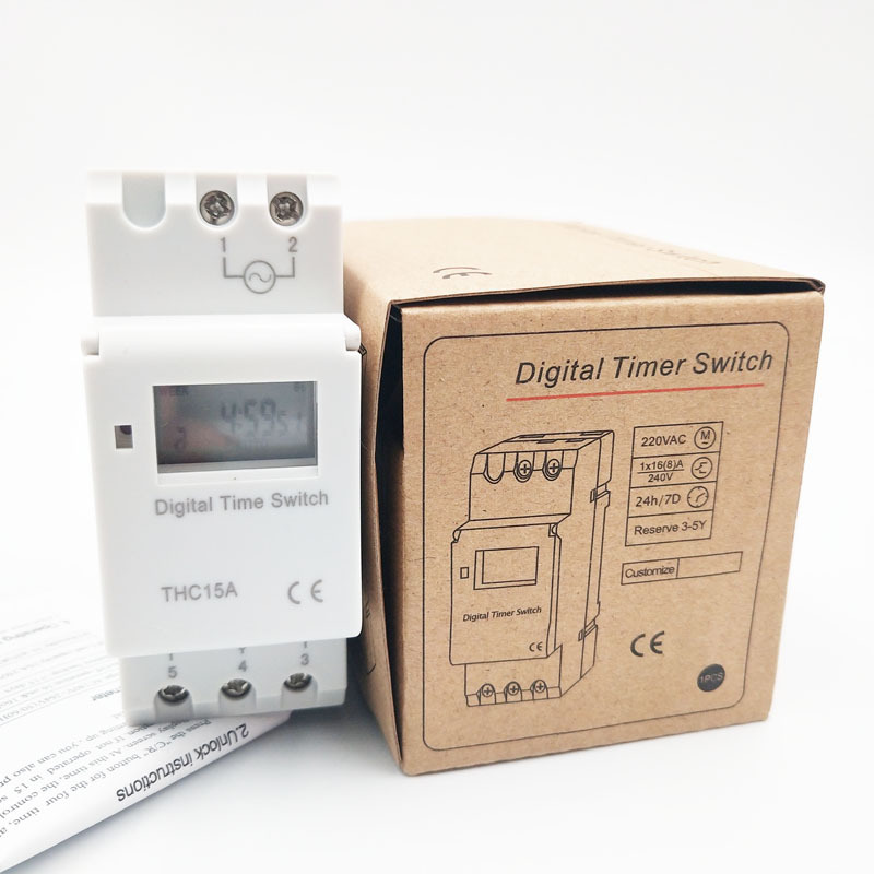 THC15A-guided precise distribution box when direct chargeable multi-group timing switch