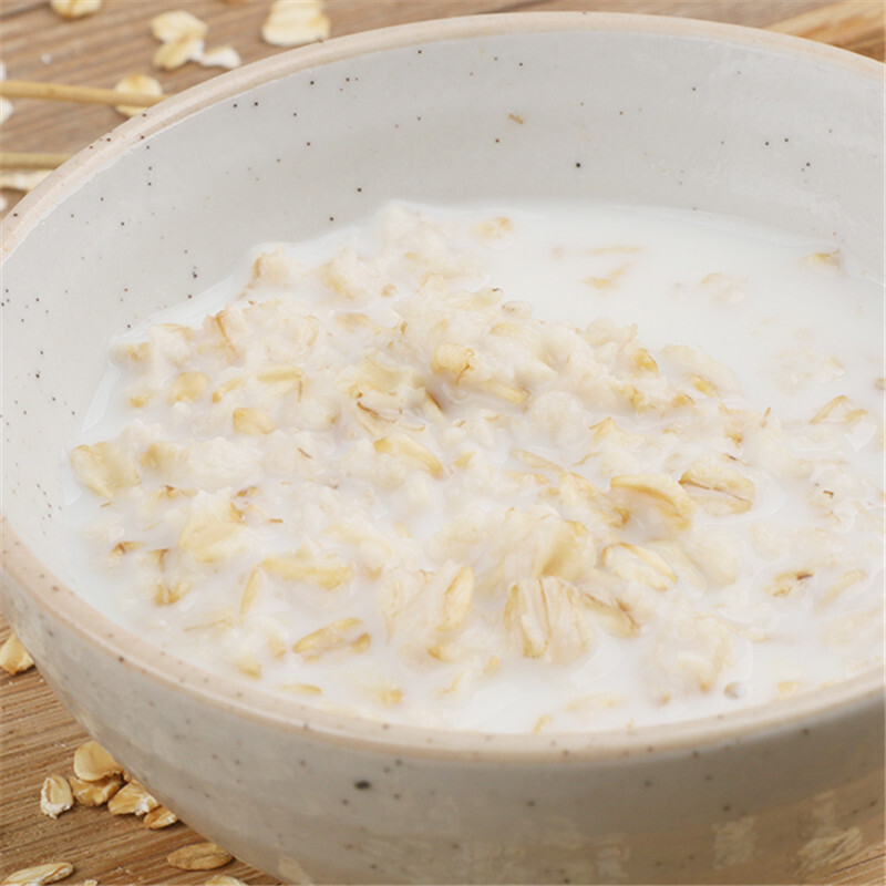 The tiara factory's pure oatmeal and its fast-cooked black and white cereal.