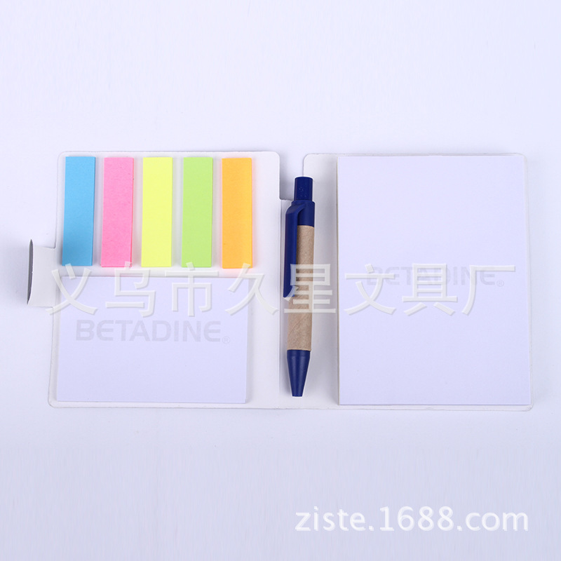 Customized cover print logo ads for promotional gifts, small stickers for foreign trade notebooks