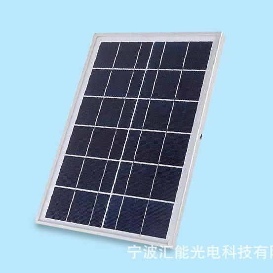 6 WW solar panel single-crystal solar panel 6v power multi-crystal photovoltaic system outdoor recharge panel