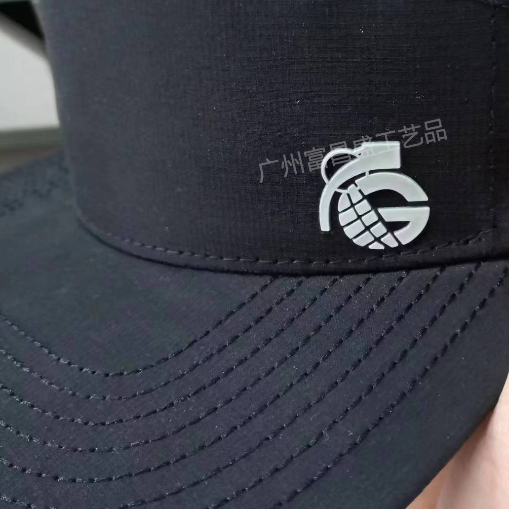 廠家定製pvc 商標鞋帽平面立體服裝服飾帽片高週波電logo植膠壓花