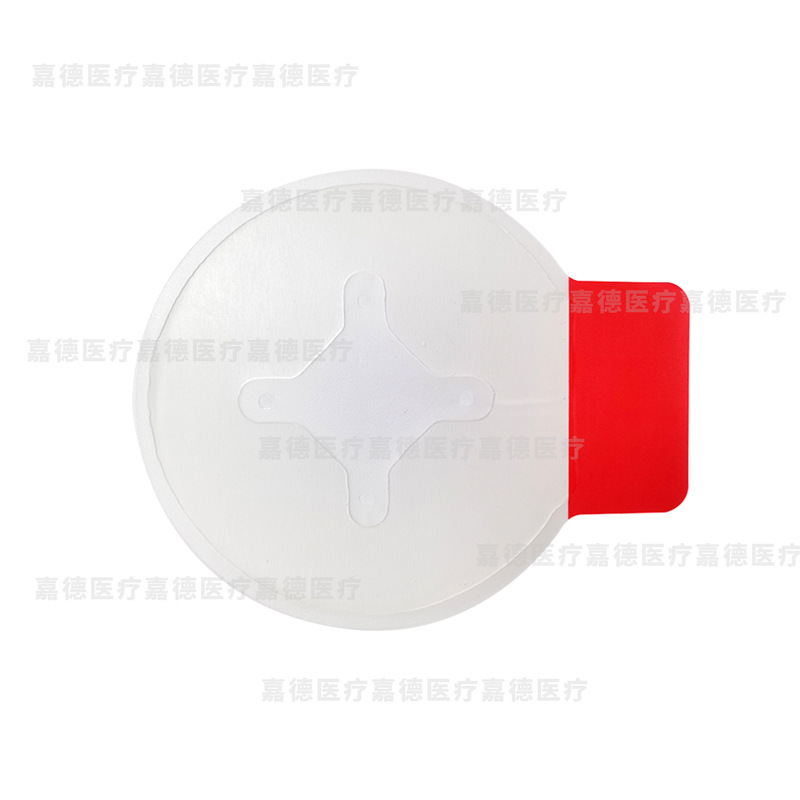 胸部凝胶敷贴 水凝胶 耗材 圆形带孔型15cm