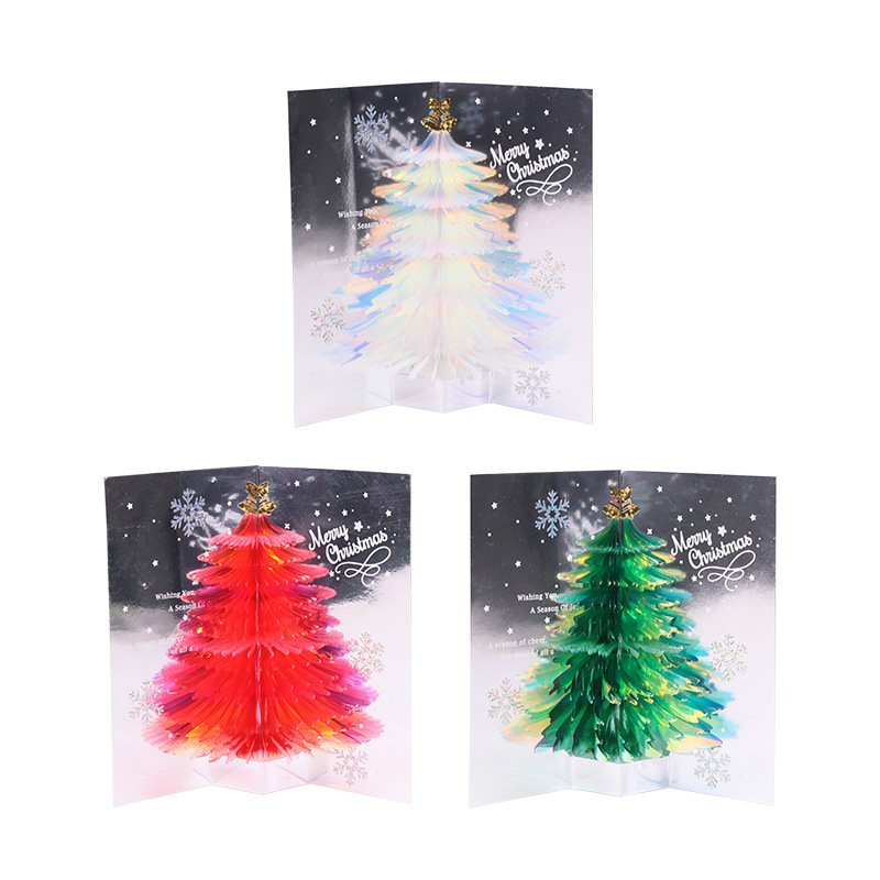 Christmas card card and creative gift card messages are customised for cross-border card producers.