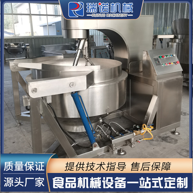 Nhà sản xuất cung cấp 300L thép không rỉ cho một cái chảo tự động nướng hành tinh, một cái chảo chống cháy để làm nồi hơi.