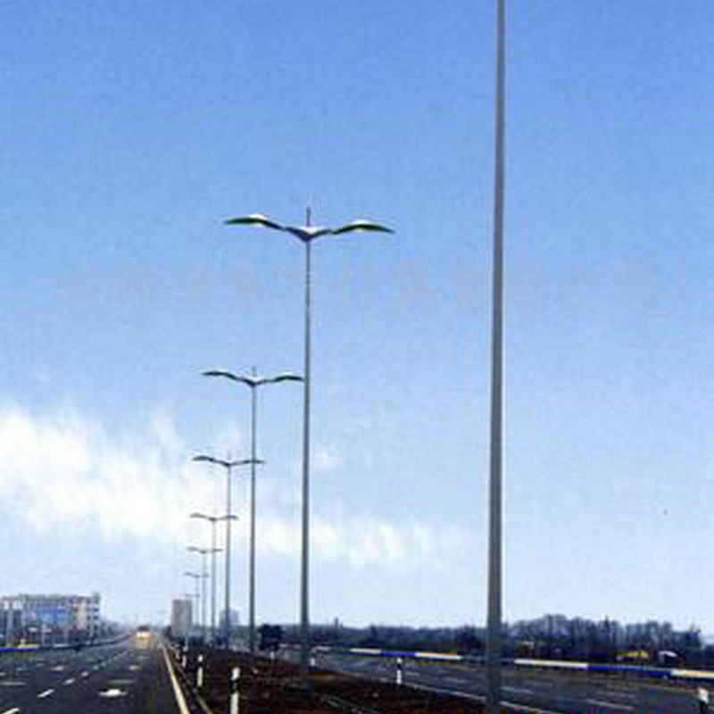 Fifteen-year-old factory supply of rustproof steel street lights.