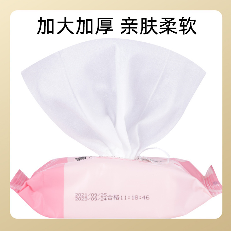 도매 주유소 선물 젖은 수건, 휴대용 깨끗한 젖은 수건, 호텔 취사 광고 젖은 종이 수건의 작은 팩.