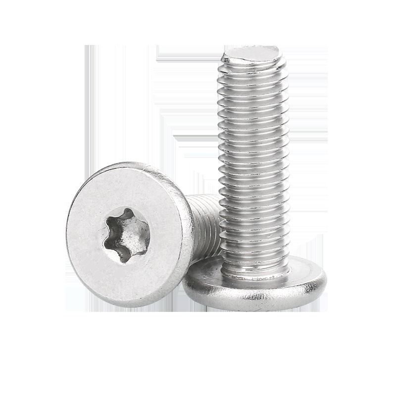 M3-M8 stainless steel 304 plum trough CM flat-headed tooth screws nailed thin-headed plum pretzel