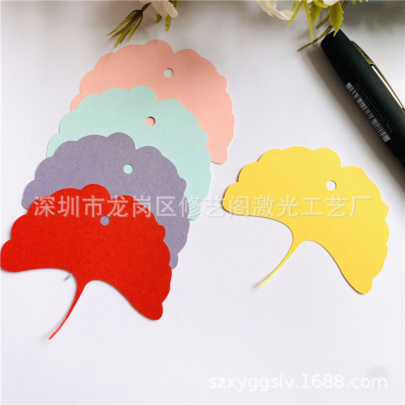 New jellyfish decorated wish card DIY mini wish card event to send a message and write a card