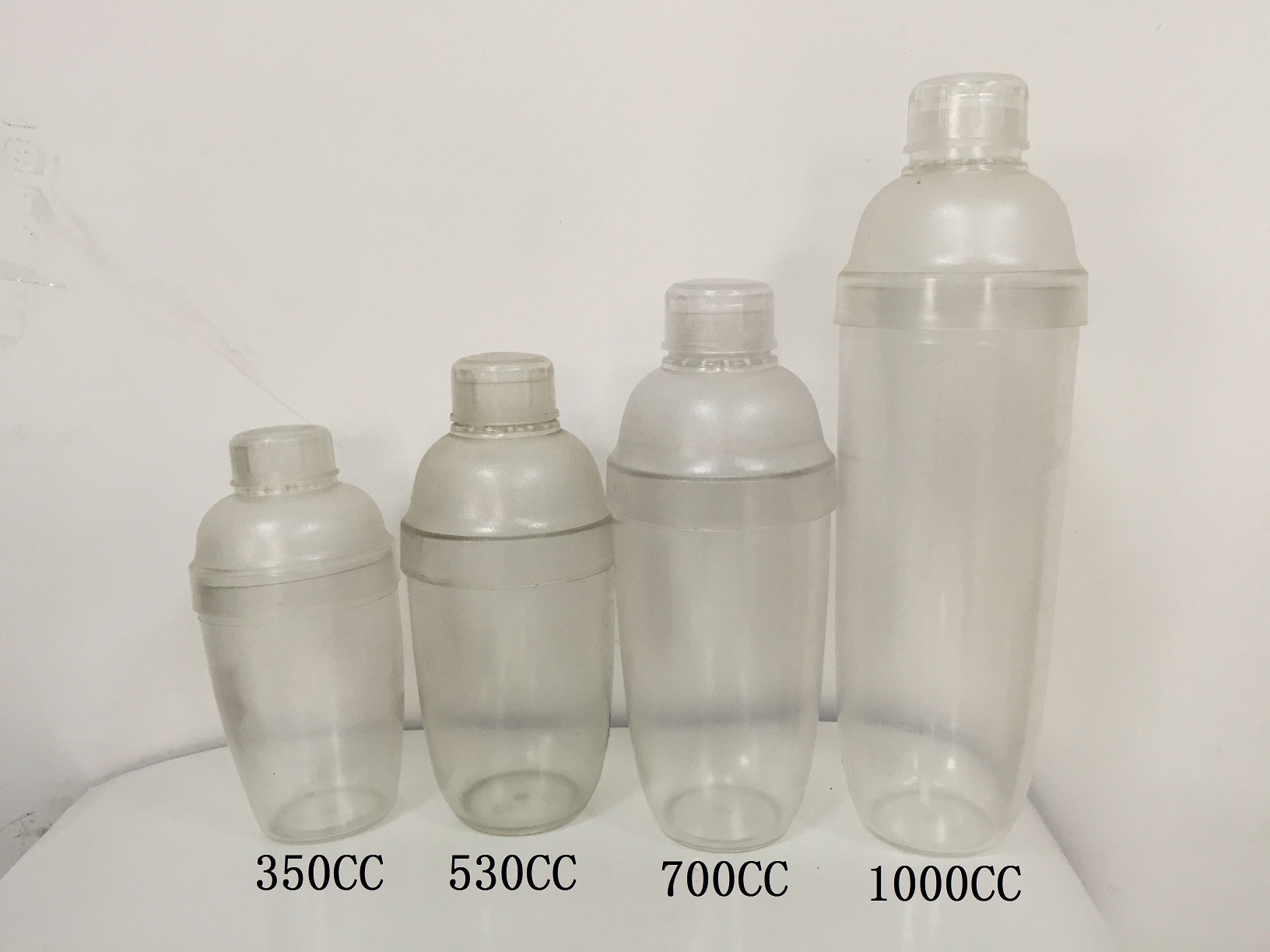 自带刻度雪克壶，调酒器，醒酒器350ml, 500ml, 700ml, 1000ml,