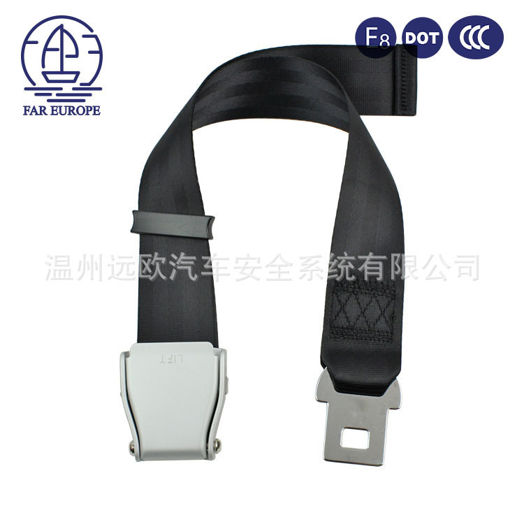 Seat belt extension and safety belt.