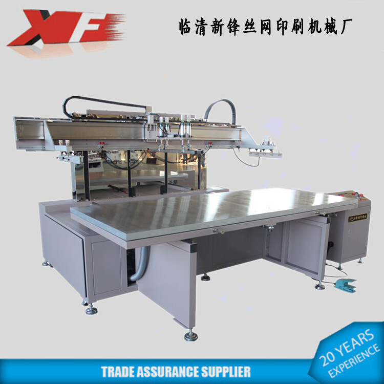 The factory, the flat door head-stamper, the projectile, the wooden box-packed silk-net printer, Shintao Shan.