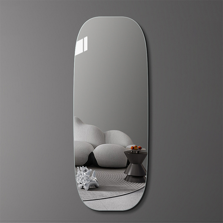 An impenetrable mirror with a wall all over the house.