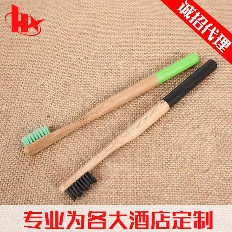 The factory supplies bamboo brushes and round handles.