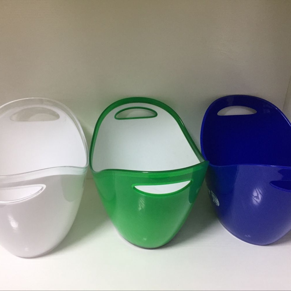 元寶冰桶4L8L12L透明冰桶各類酒吧用塑料冰桶