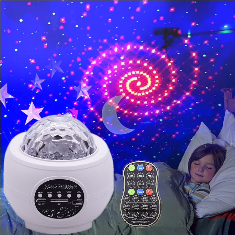 The sky projector's new remote-controlled bluetooth music light.