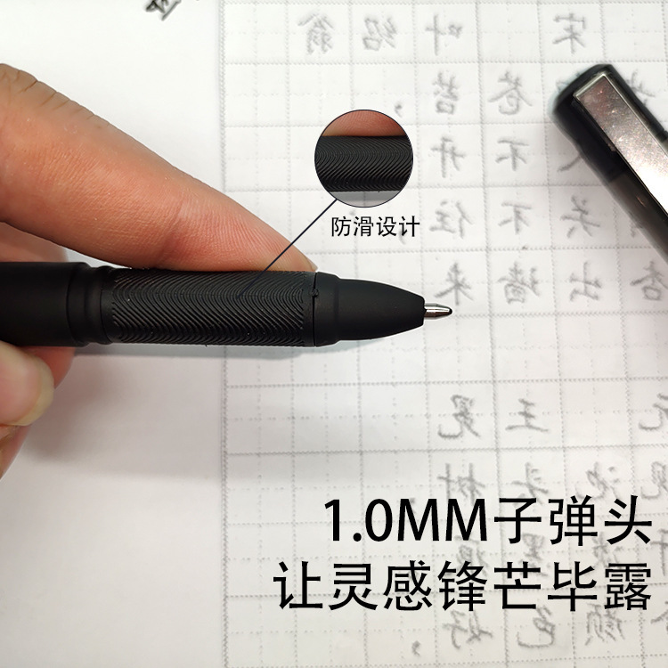 High-capacity neutral pen signature pen students tested for black carbon pens with a working workor 1.0 mm