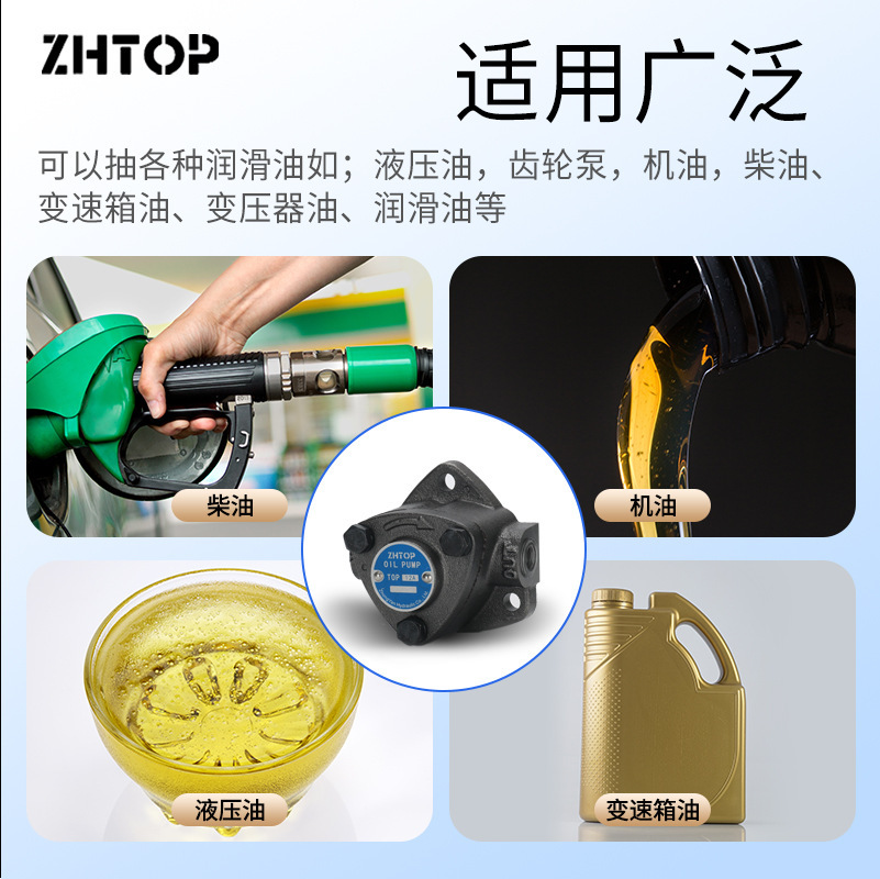 TOP-10A 11A 12A 13A pressurized triangulation pump lubricating oil pump motorized gear pump