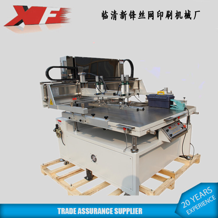 Glass semi-automatic silk-printers, electric, craft glass, paper printing, flat equipment, Shandong.