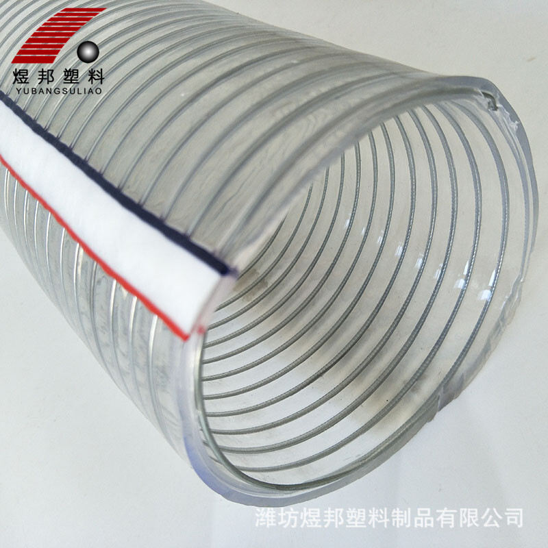 Dây trụ tiền mặt cho ống dẫn trong suốt, ống nhựa dày, lớn.