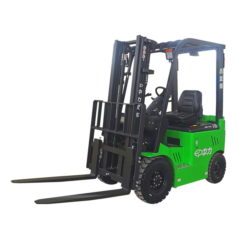 1.8 tons of four-wheeled electric forklift, four points balanced heavy bottle stacked vehicles, 1.5 lithium electric forklift
