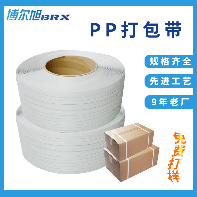 熱熔透明pp打包帶現貨手工打包帶全新料廠家批發手動打包帶印字